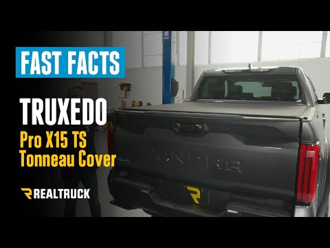 TruXedo Pro X15 TS Soft Roll-Up Tonneau Cover w/ T-Slot Rails Fast Facts
