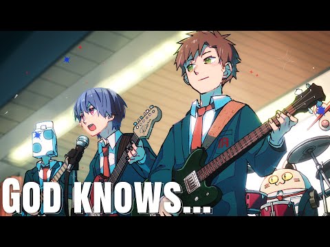 God knows... -Cover- 成人男性三人組