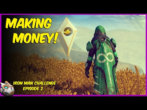Making Money! No Man's Sky 4.0 Iron Man Challenge Episode 2