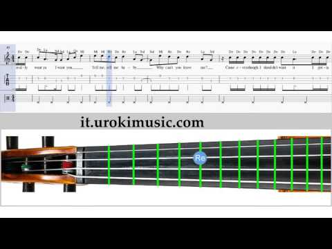 Lezioni di Violino Ariana Grande problem Melodia Tutorial Spartito Imparare Insegnante Metodi Partit