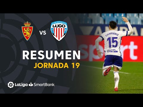 Resumen de Real Zaragoza vs CD Lugo (1-0)