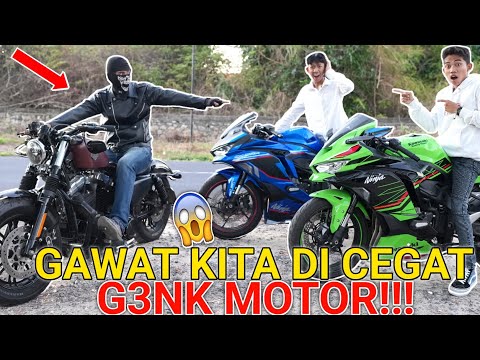 SUNMORI FAILED! 😱 ARIK SAPUTRA INTERCEPTED BY NAK4L MOTORCYCLE GANG ON THE STREET?? *Help* | Mika...