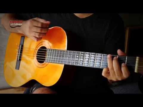 Paso a paso rasgado y arpegio en la guitarra del Son Montuno - Guitarra a lo cubano - Oscar Huerta