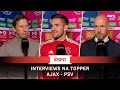? "We moeten elk jaar de schaal pakken, dat is onze plicht" | Interviews na Ajax - PSV