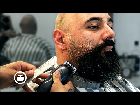 Bald Man's Incredible Beard Transformation | Honest Barber