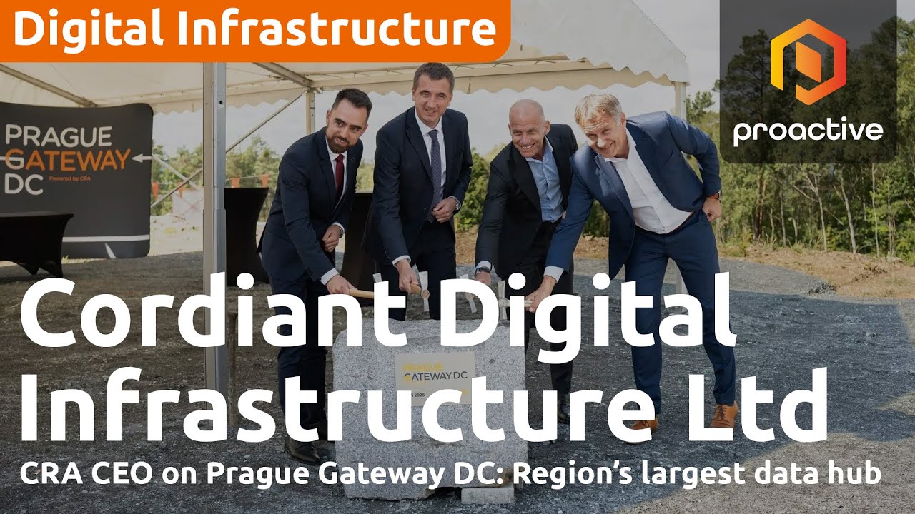 CRA CEO says Prague Gateway DC support's Cordiant Digital Infrastructure's strategy 