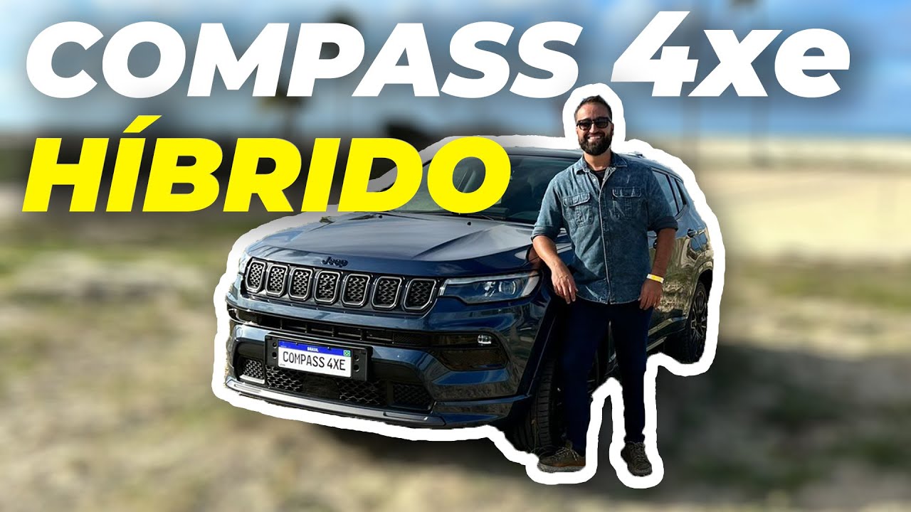 NOVO JEEP COMPASS 4xe HÍBRIDO: consumo, preço e problemas