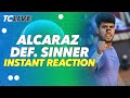 Courier Roddick React To Alcaraz S STUNNING Win Vs Sinner In Rome Final