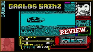Carlos Sainz - on the ZX Spectrum 48K !! with Commentary