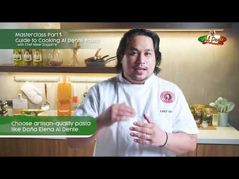 Masterclass Part 1: Guide to Cooking Al Dente Pasta with Chef Mikel Zaguirre