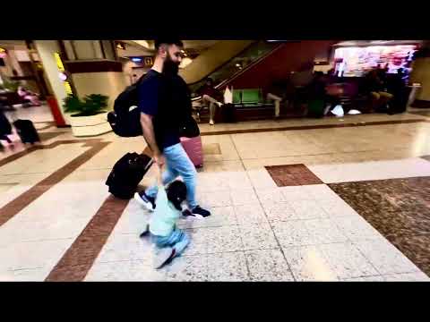Namaz At airport Lahore Pakistan 