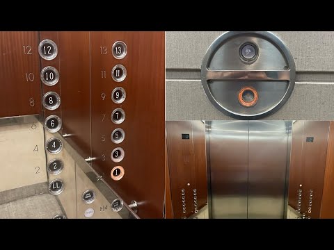 Gorgeous Otis Elevonic 401 Elevators @ Triangle Plaza - Chicago, IL.