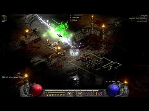 Diablo II Resurrected - Looting Trang-Oul's Claws Heavy Bracers from Mephisto - D2R - Diablo 2