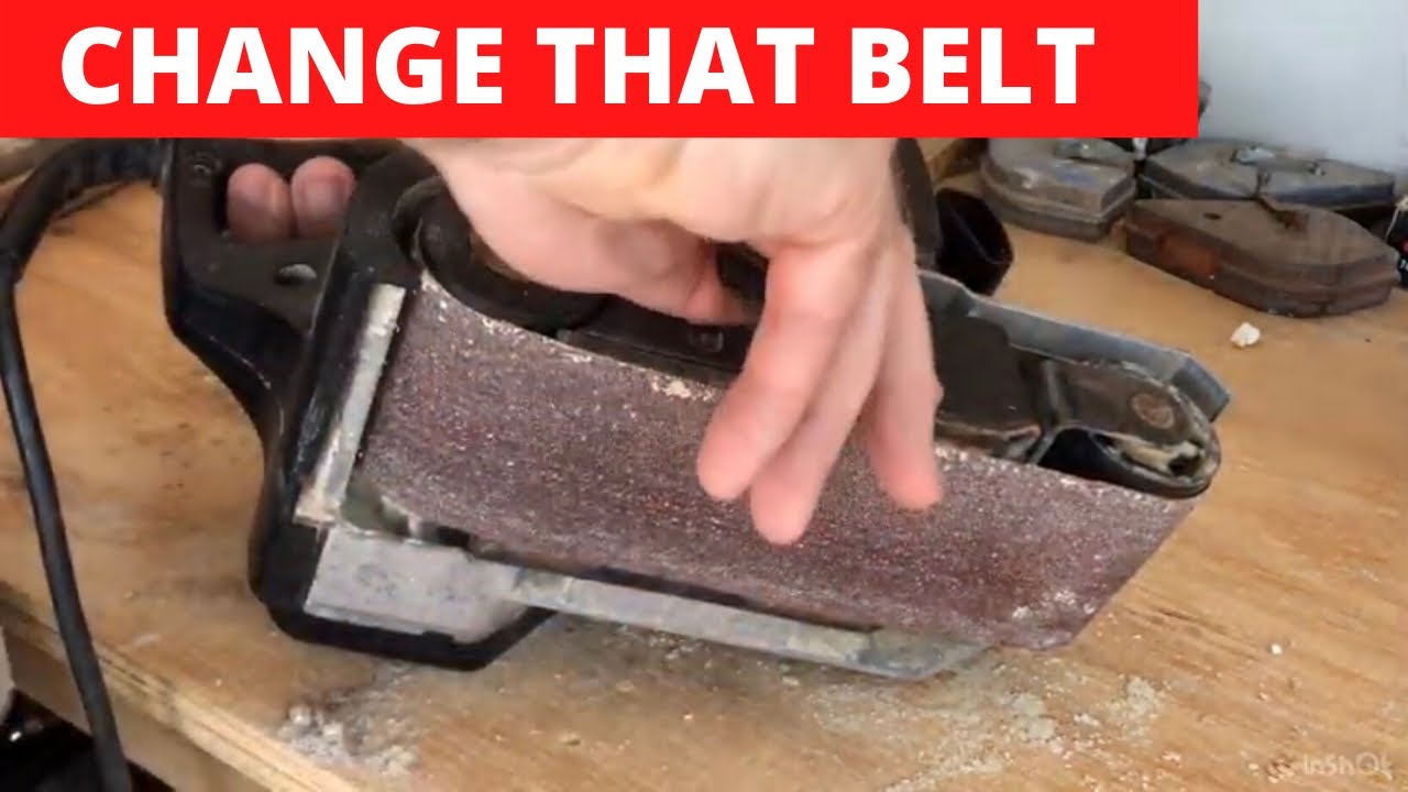 How to Change a Belt Sander Belt