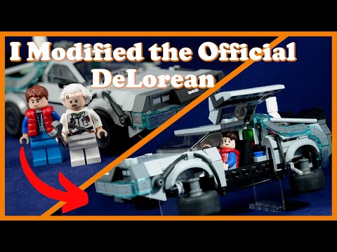 You Won’t Believe How Much Better This Lego DeLorean Looks