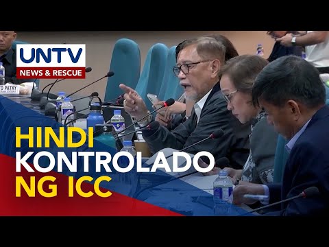 House panel, nilinaw na hindi konektado sa ICC ang kanilang imbestigasyon sa drug-related killings