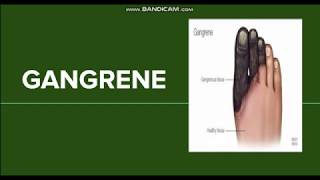 Gangrene: Dry, Wet and Gas Gangrene