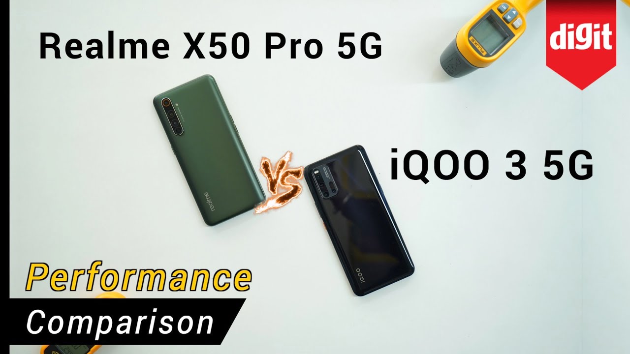 iQOO 3 vs Realme X50 Pro 5G - Benchmark & Gaming Performance Comparison - Realme X50 Pro vs iQOO 3
