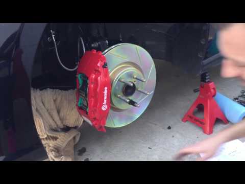 CounterSpace Garage spec Brembo GT bbk FRS BRZ 86 - test fit install