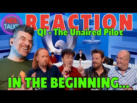 CLASSIC QI REACTION Unaired Pilot! (Bill Bailey, Alan Davies, Kit Hesketh-Harvey, Eddie Izzard)