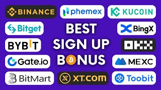 Best Sign Up Bonuses for Crypto Trading Exchanges ✅ Platform Bonus Comparison