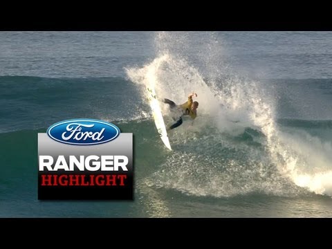 2012 Rip Curl Pro men's Round 1 - Heat 11 highlights presented by Ford Ranger