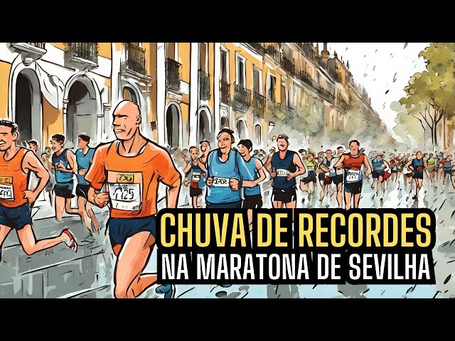 uma CHUVA de RECORDES na Maratona de Sevilha