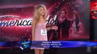 Katelyn Epperley American Idol 2010 Season 9 - Ep13  Top 12 Girls