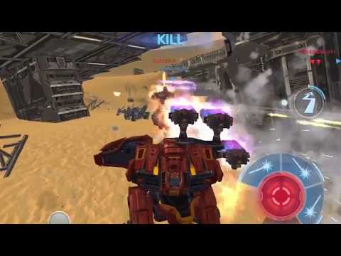 War Robots Test Server 4.2: Prototype Energy Shotgun Weapons: HALO, CORONA, and GLORY Gameplay