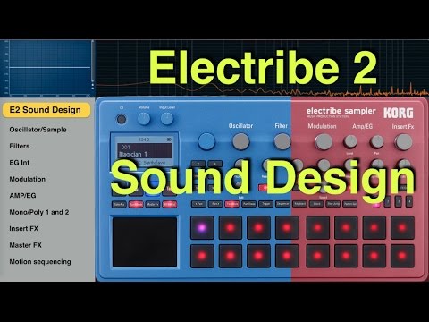 Comprehensive Electribe 2 and Sampler Sound Design (with EG INT, mods and mono-poly1/2)