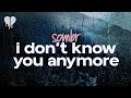 Sombr I Don T Know You Anymore Lyrics