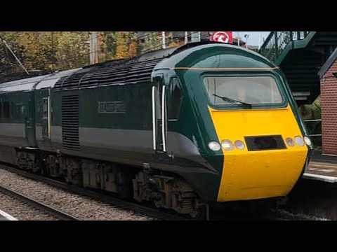 class 43058 and 43059 passes leyland full throttle with a 4 tone