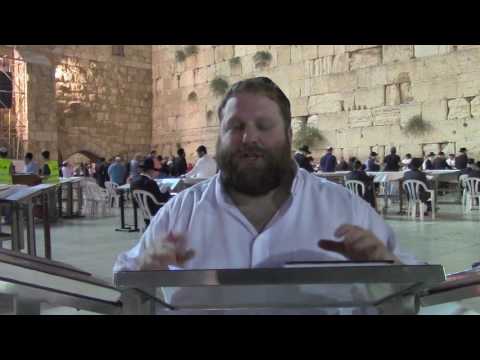 Torah From the Kotel | Redemption of Yom Kippur 5777