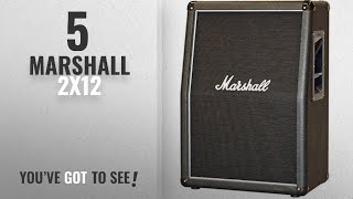 Video thumbnail for Top 5 Marshall 2X12 [2018 Best Sellers]: Marshall MX212A - 160W 2x12" Vertical Slant Cabinet by Musical Instruments