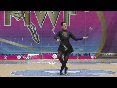 Majorettes TARABICKY  / solo 2 baton seniors,  Zadar 2023 Majorette World Championship