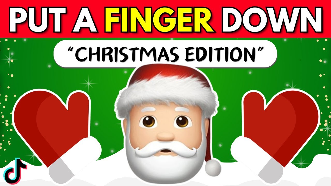Put a Finger Down 🎅🏻🎁 | Christmas Edition 🎄