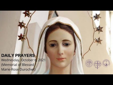 Wednesday, October 6, 2021 at 12:00pm - The Holy Rosary & The Divine Mercy Chaplet – (#ROSARYmonth)