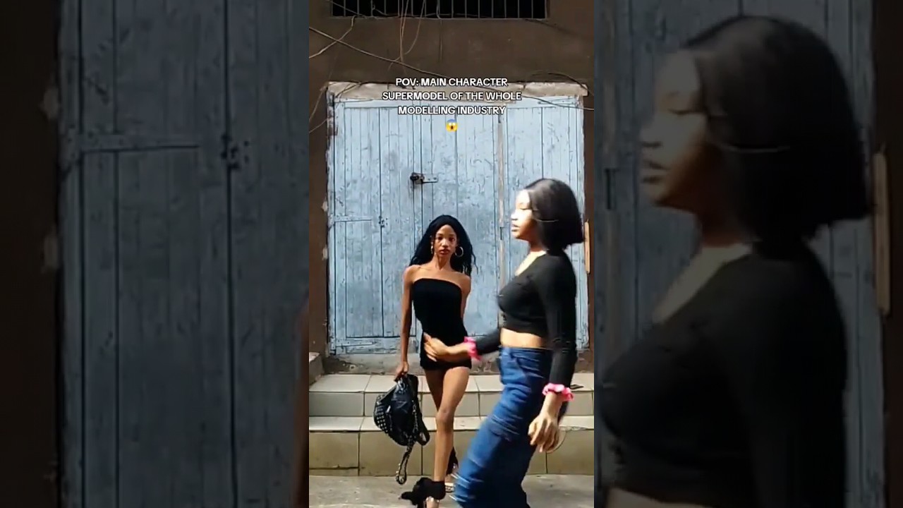 😱SHE'S THE MAIN CHARACTER🔥SUPERMODEL OF THE WHOLE MODELLING AGENCY👠 #shortsfeed #model #viral #short