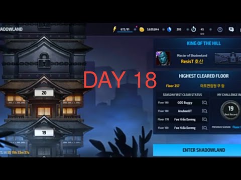 Shadowland Floor 20 and still climbing. 3 Candidate T3/Transcend. F2P DAY 18 (Marvel Future Fight)