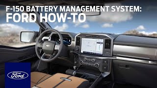 F-150 Battery Management System (Battery Saver) | Ford How-To | Ford