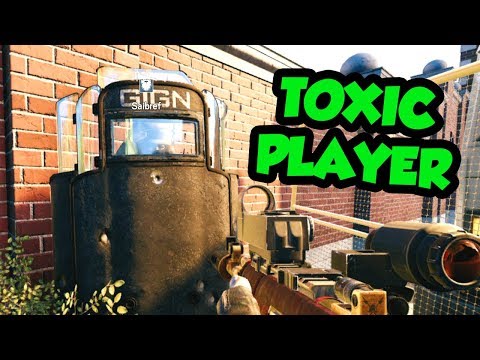 THE TOXIC TEAMMATE! | Rainbow Six Siege FUNTAGE! - EPIC!