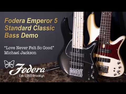 [MusicForce] Fodera Emperor 5 Standard Classic Bass Demo