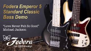 Video thumbnail for [MusicForce] Fodera Emperor 5 Standard Classic Bass Demo by Music Force Official