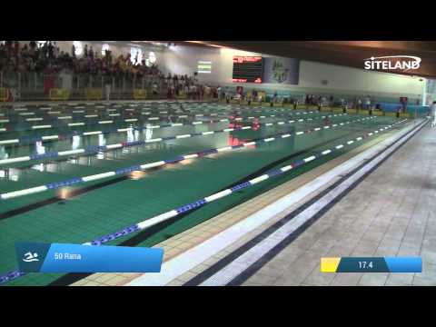 Serie 1 dei 50 Rana  Assoluti Femmine Master - Campionati Regionali Master 2015 VENETO e FRIULI VG