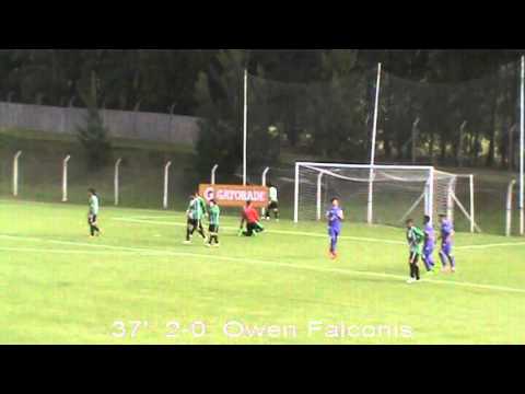 Sub 15 5° Fecha Clausura 2015 Defensor Sp 3 (O. Falconis x2 y F. Larraura) - Racing 0