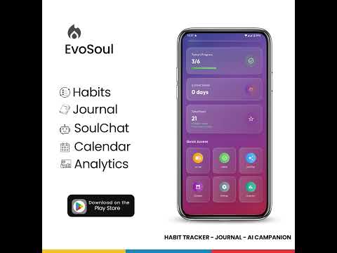 EvoSoul - Habit Journal AI