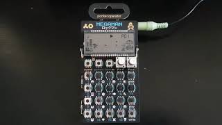 Video thumbnail for Final Countdown - Megaman Pocket Operator Micro-Cover (PO-128) by Hadyn Lander