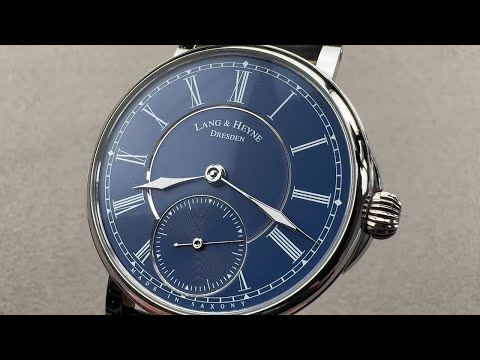 Lang & Heyne Friedrich III (FRIEDRICH III BLU ROM) Luxury Watch Review