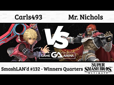 SmashLAN'd 132: Carls493 (Shulk) vs. Mr. Nichols (Ganondorf) - Winners Semis