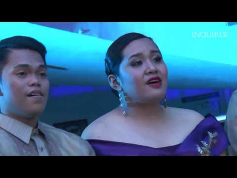 Leron, Leron Sinta - Philippine Madrigal Singers live at Inquirer